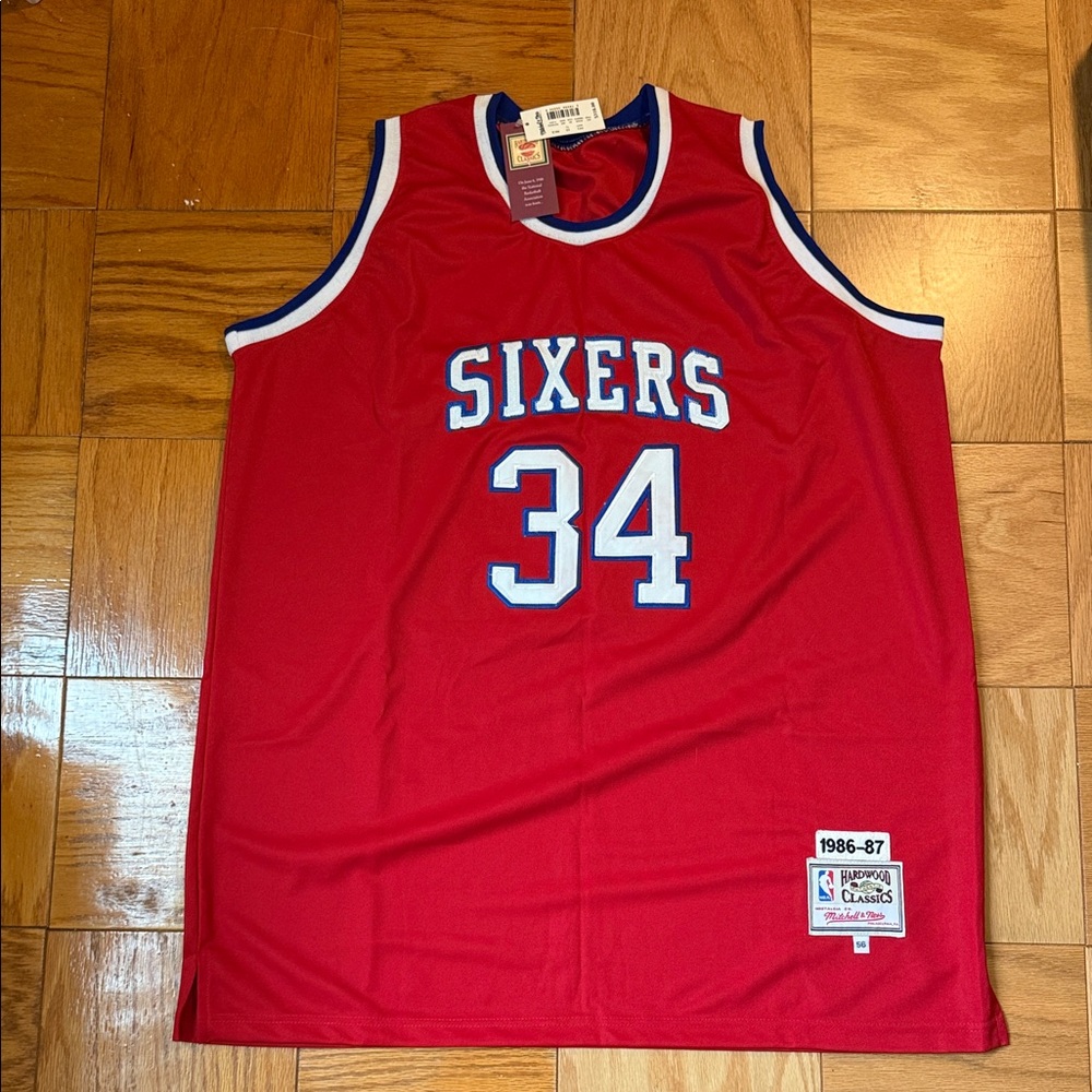 Mitchell & Ness Red Sixers Barkley Jersey